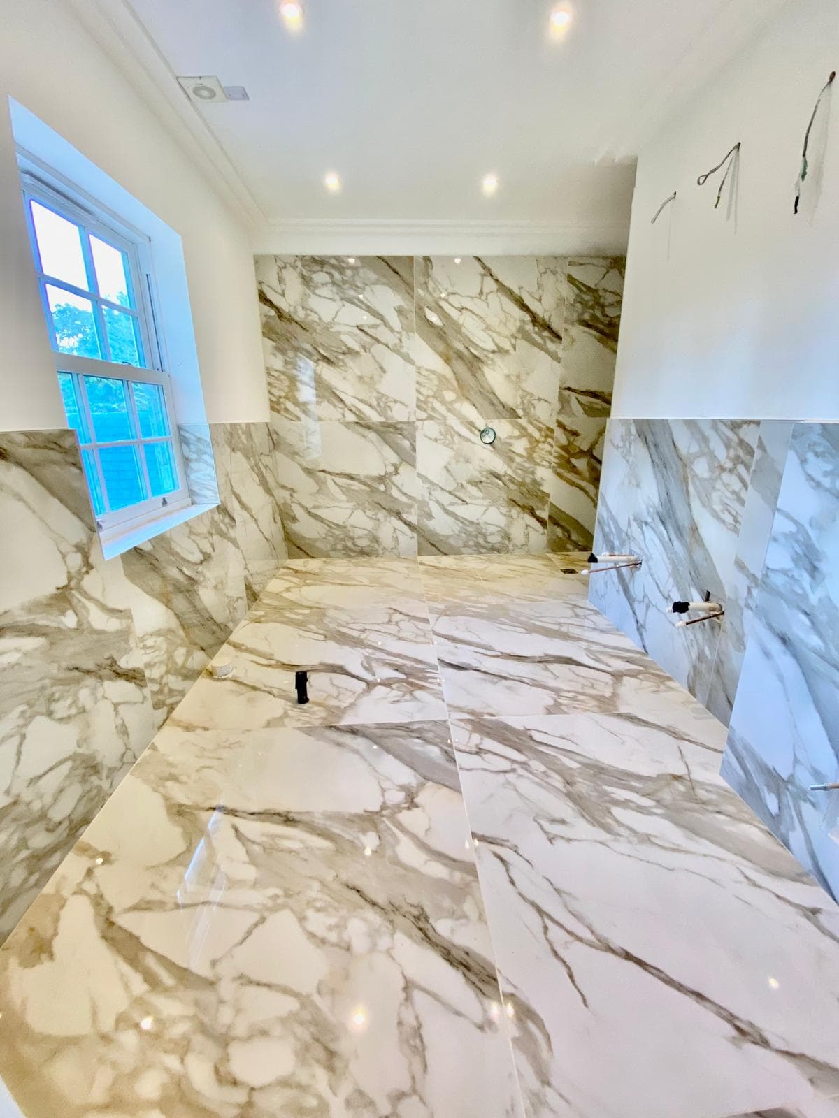 Bathroom tiling by K Hadden Tiling