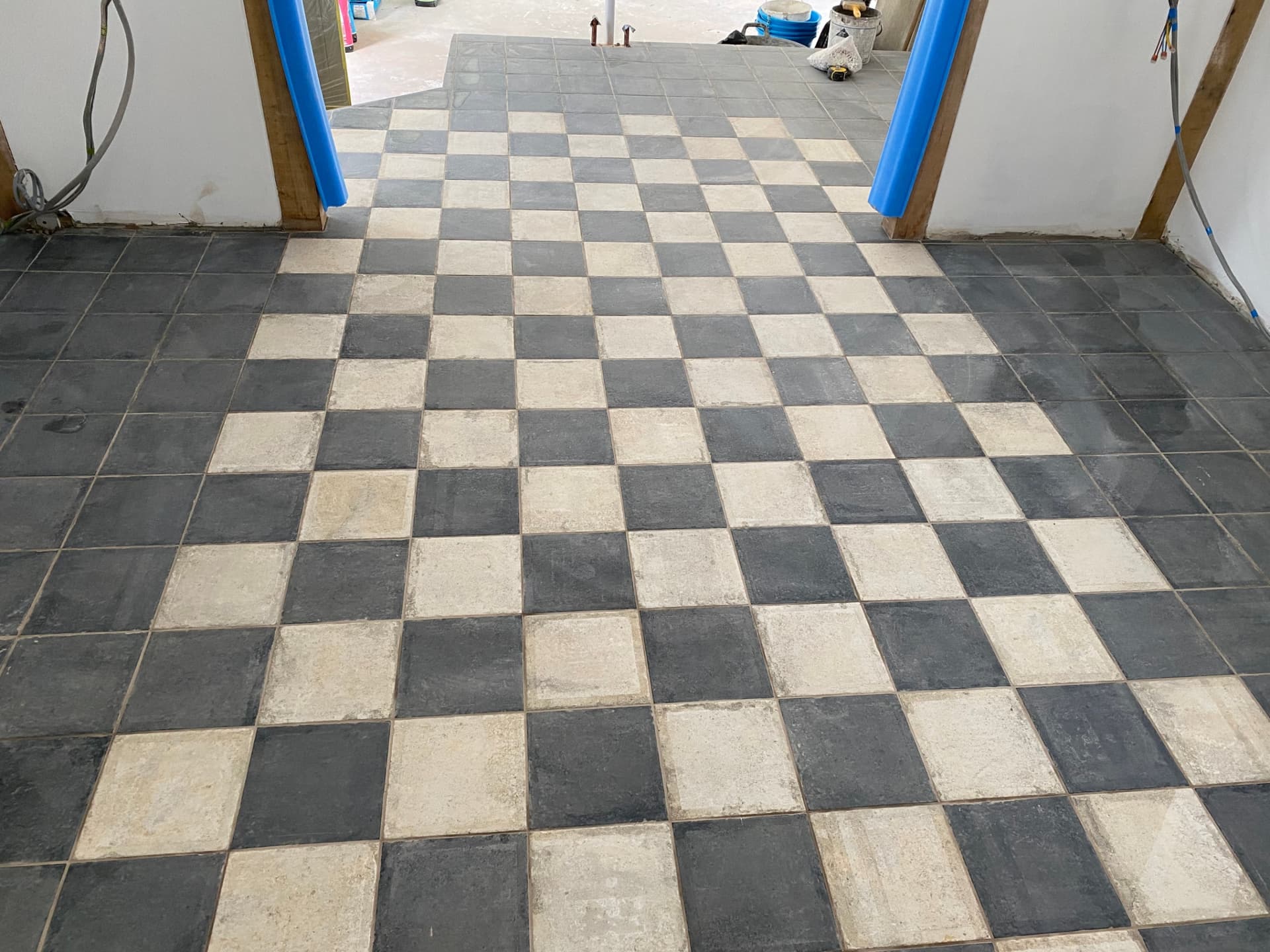 Floor tiling by K Hadden Tiling